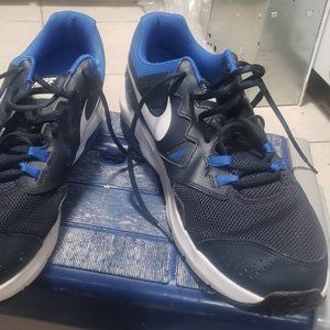 Nike Mens 11.5 Air Max Crusher 2 2016 Navy Blue 719933–401 Running Shoes EUC!